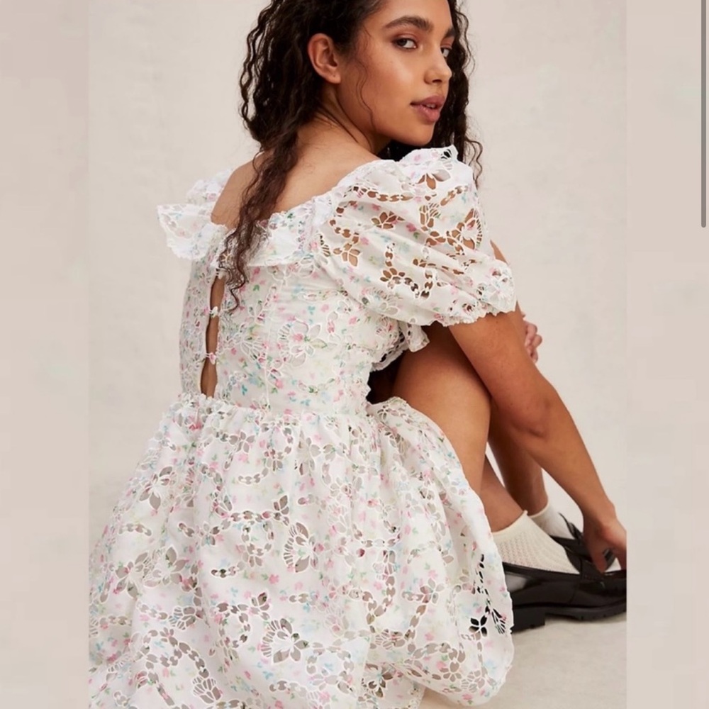 Magnolia Lace Eyelet Floral Dress